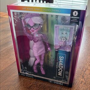 Rainbow High Lavender Lynn Doll - Purple